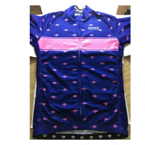 Santic|Men's Assorted Cycling Jersey - Blue Pink